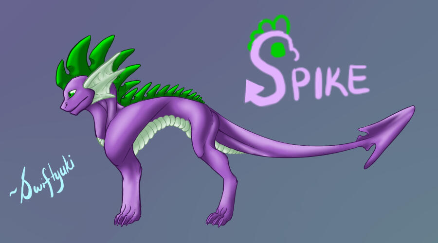 Fanart of Spike from MLP:FiM