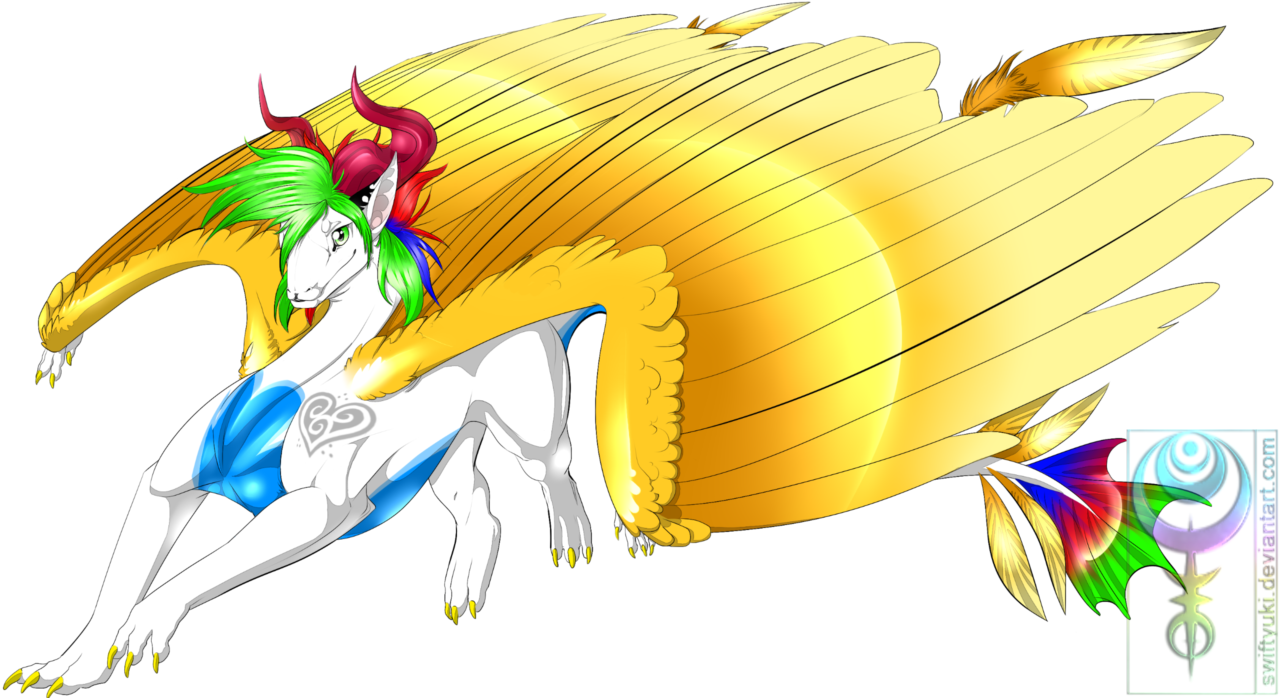 Commission for someone of their dragonsona