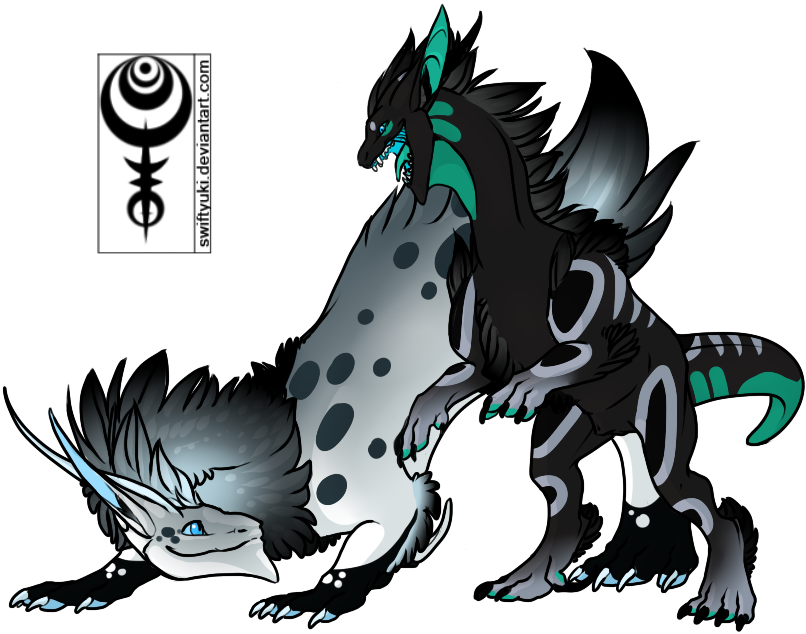 Commission for someone of a pair of AoSaai playing