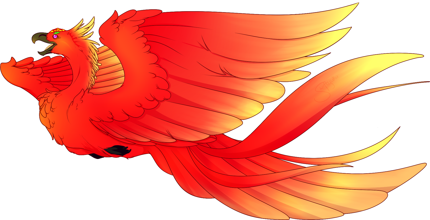 Commission for someone of a Phoenix
