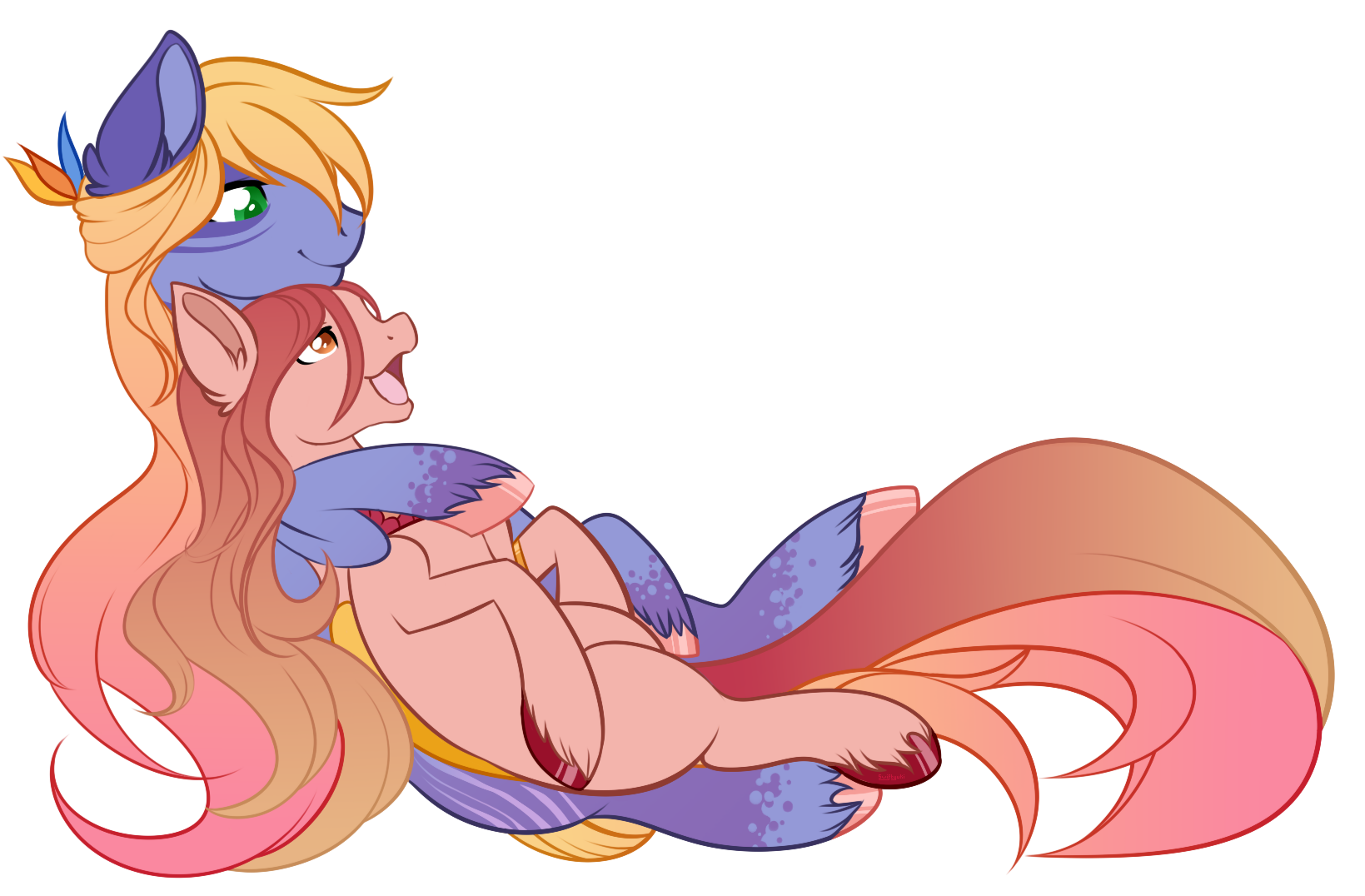 YCH commission for someone of their OC pairing