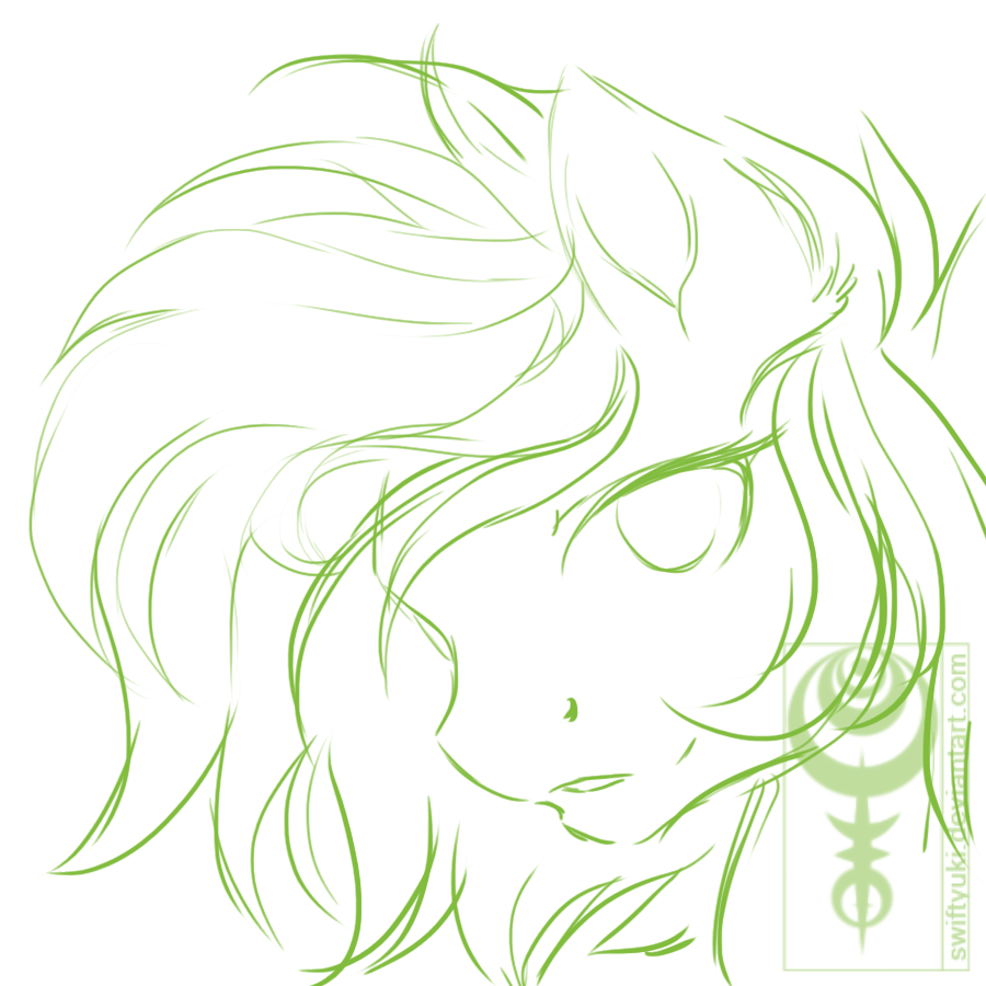 Rough animation of Northwind blinking