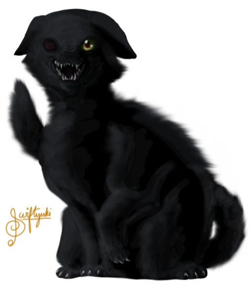 The black cat from Edgar Allen Poe&#39;s writing