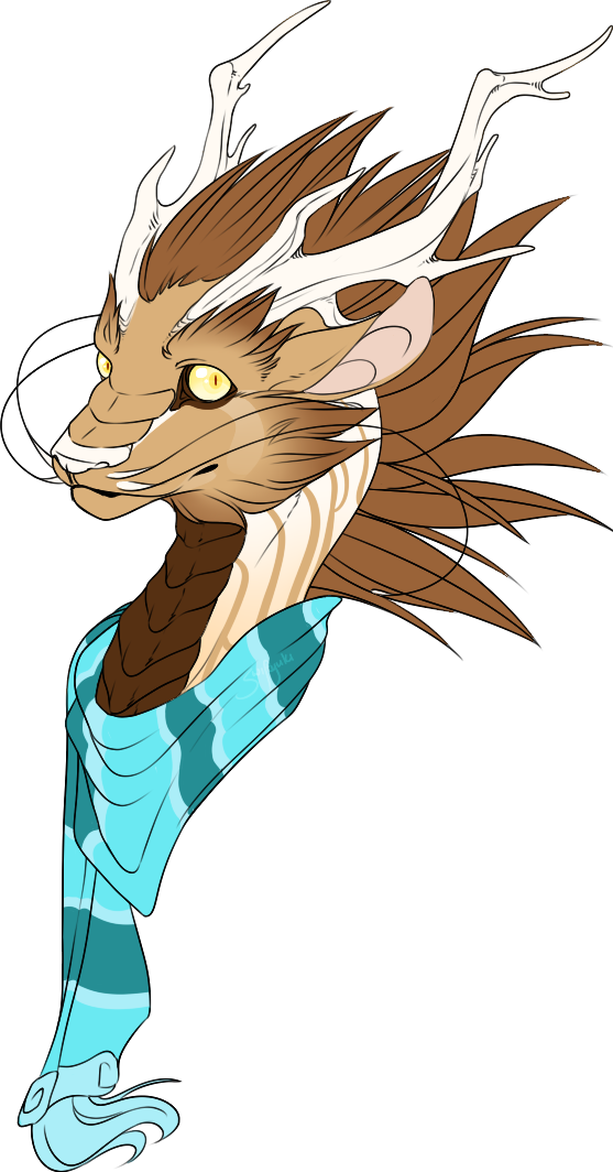 Flight Rising commission for Gen of their Imperial dragon OC