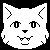 Undertale inspired talksprite of my fursona