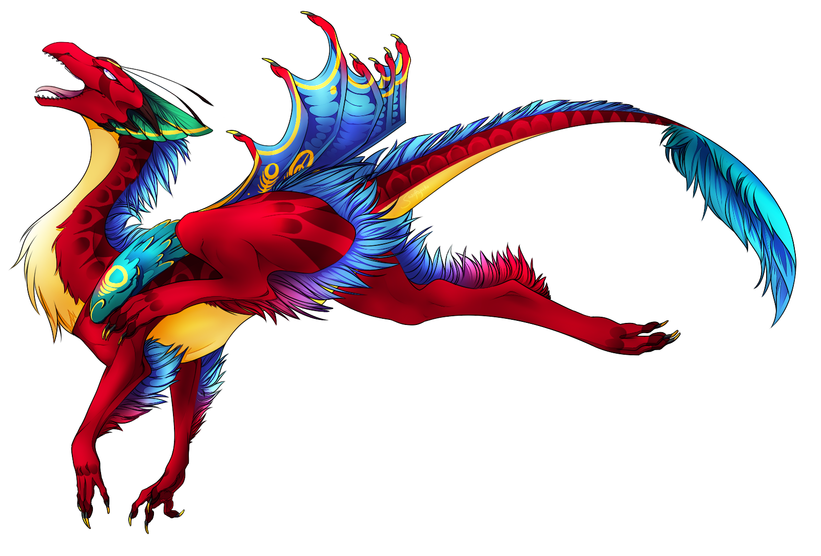 YCH commission for someone of their Skydancer OC