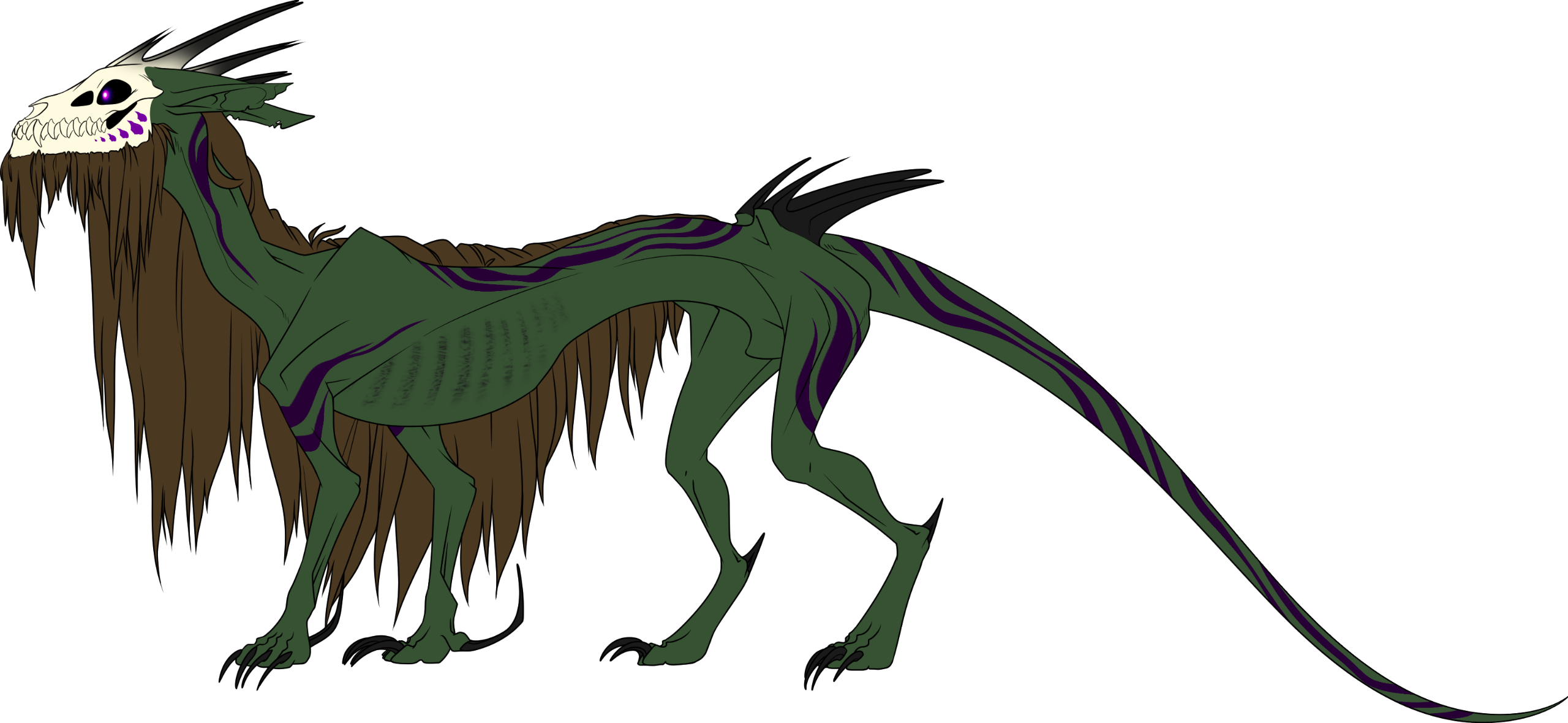 Design commission for necrosomatic of a lich named Cryptid