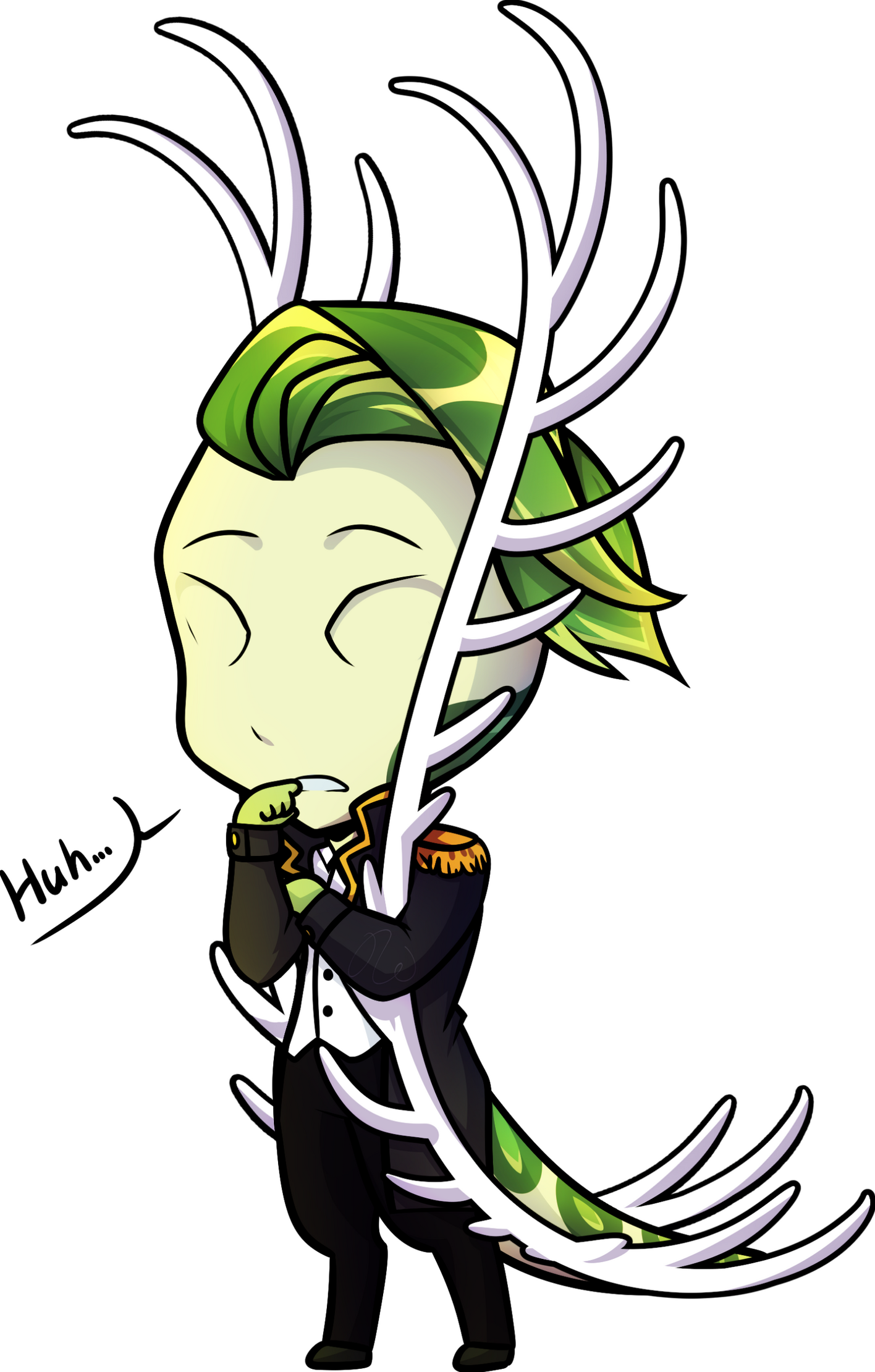 Chibi commission for Kaspar of their Helix, Edema