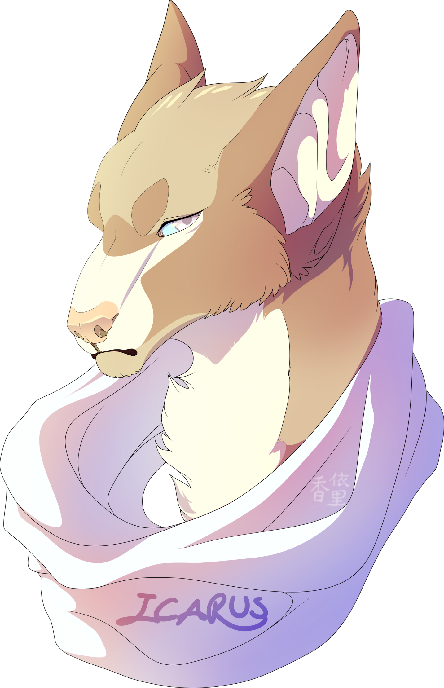 Commission for someone of their OC, Icarus