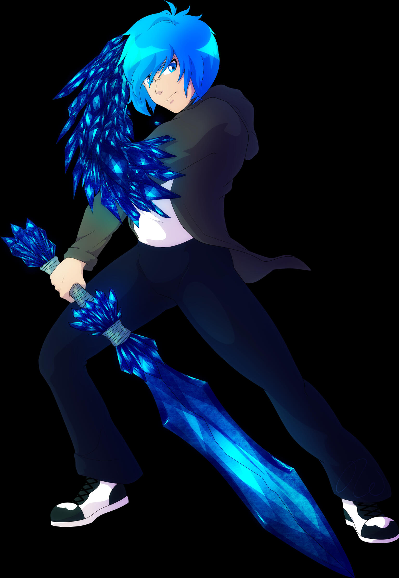 Commission for FoolishSparky of his OC, Cas