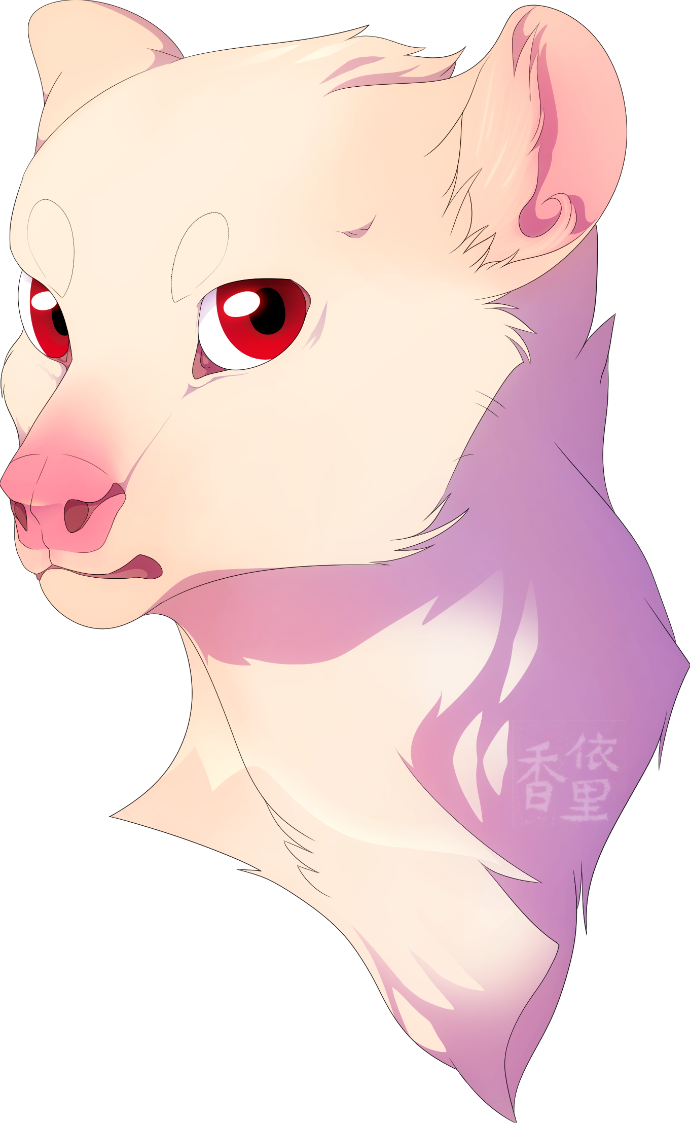 Commission for Kinkajou of their OC