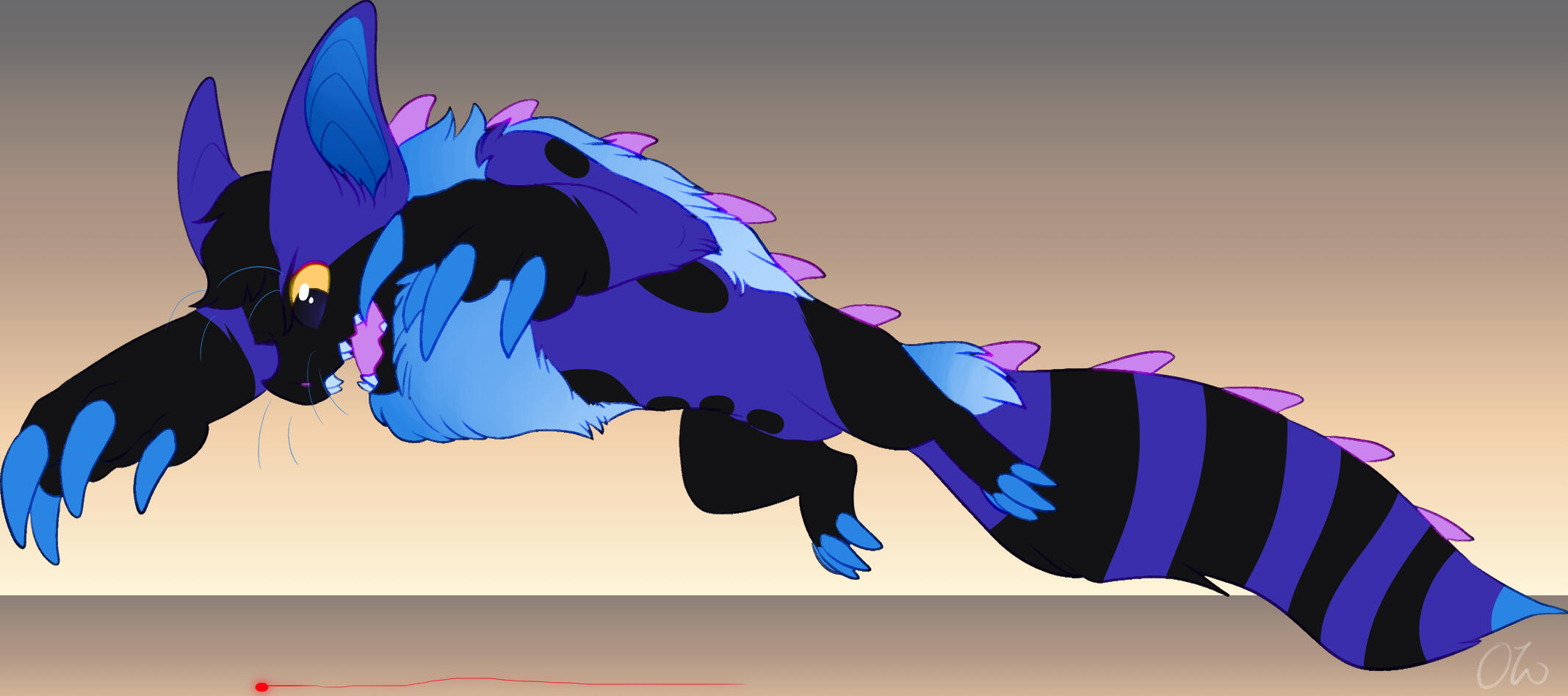 Sketch commission for SterlingKato of their OC, Tili