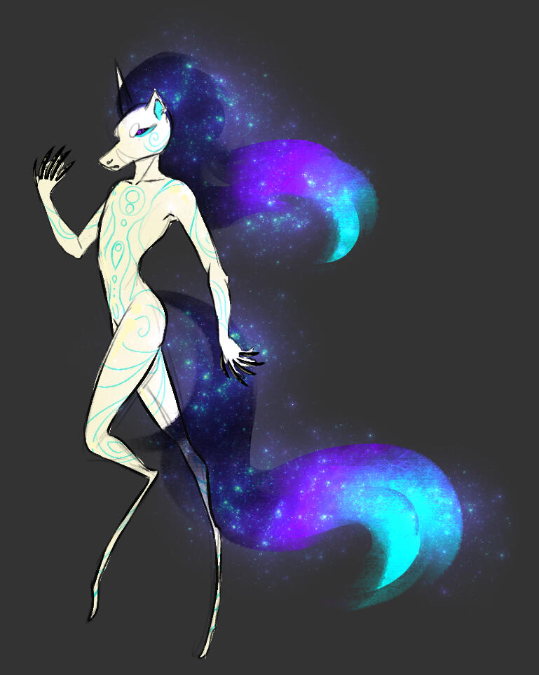 Sketch concept of a creature that calls itself Masque