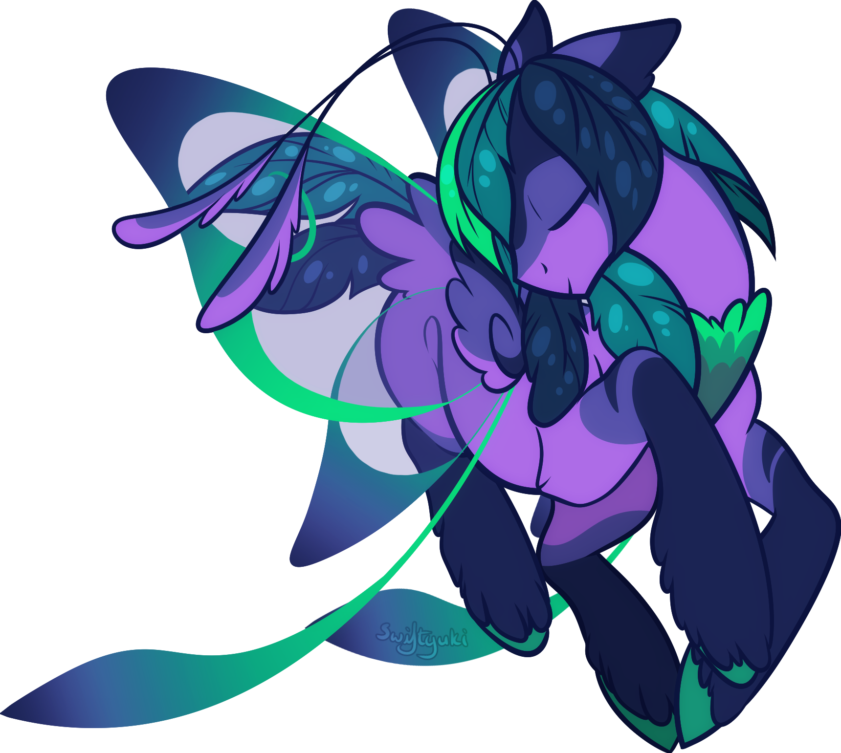 YCH commission for someone of their OC, Paradise