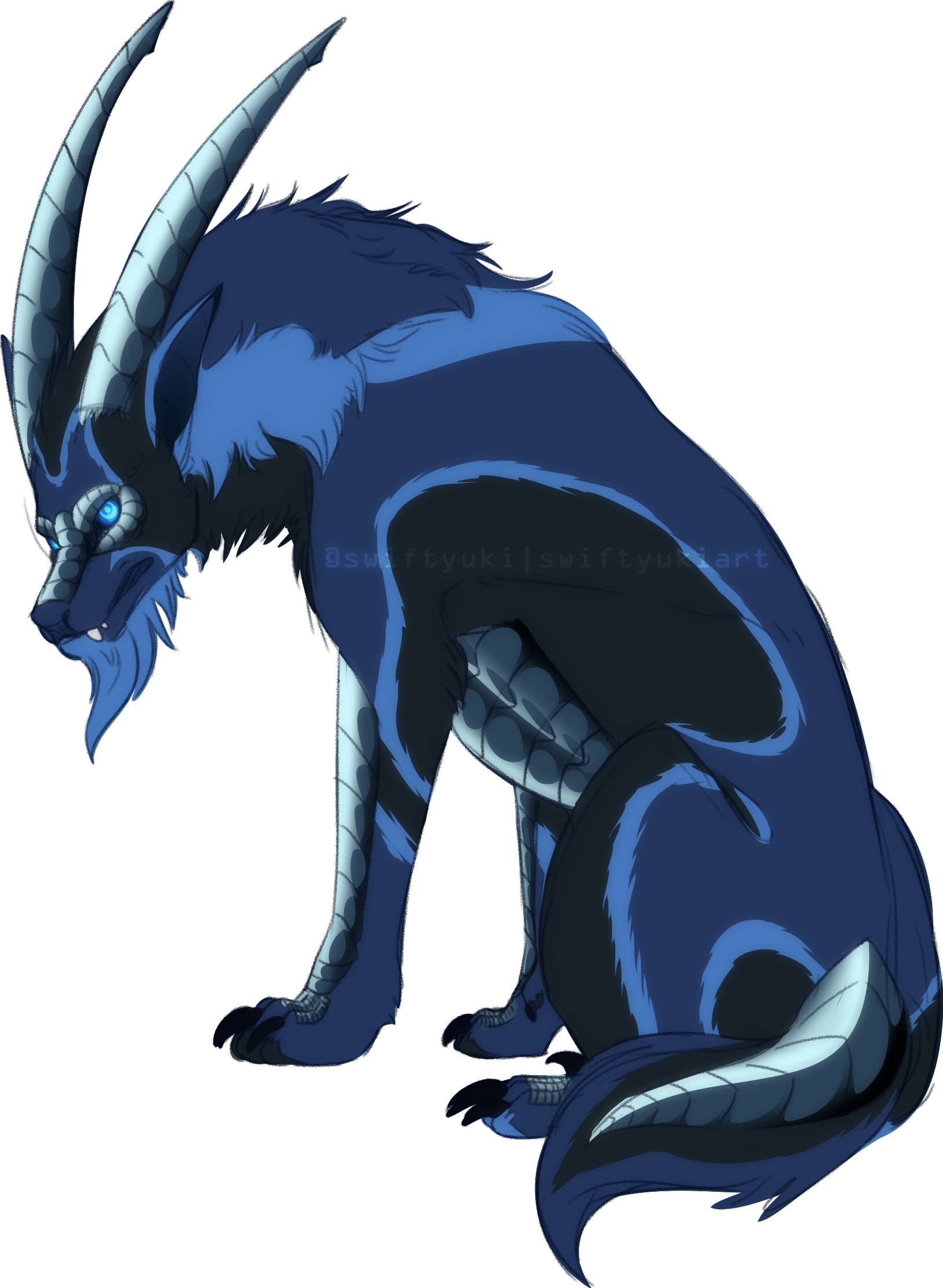 Sketch commission for someone of their OC, Raiden