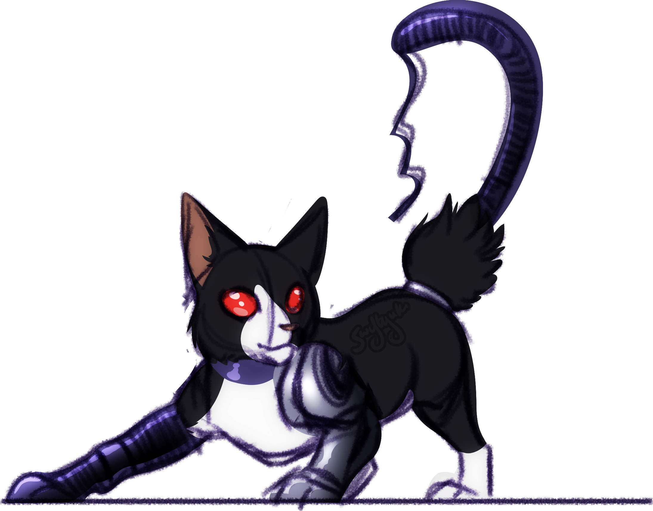 Sketch commission for someone of their OC, Ichi