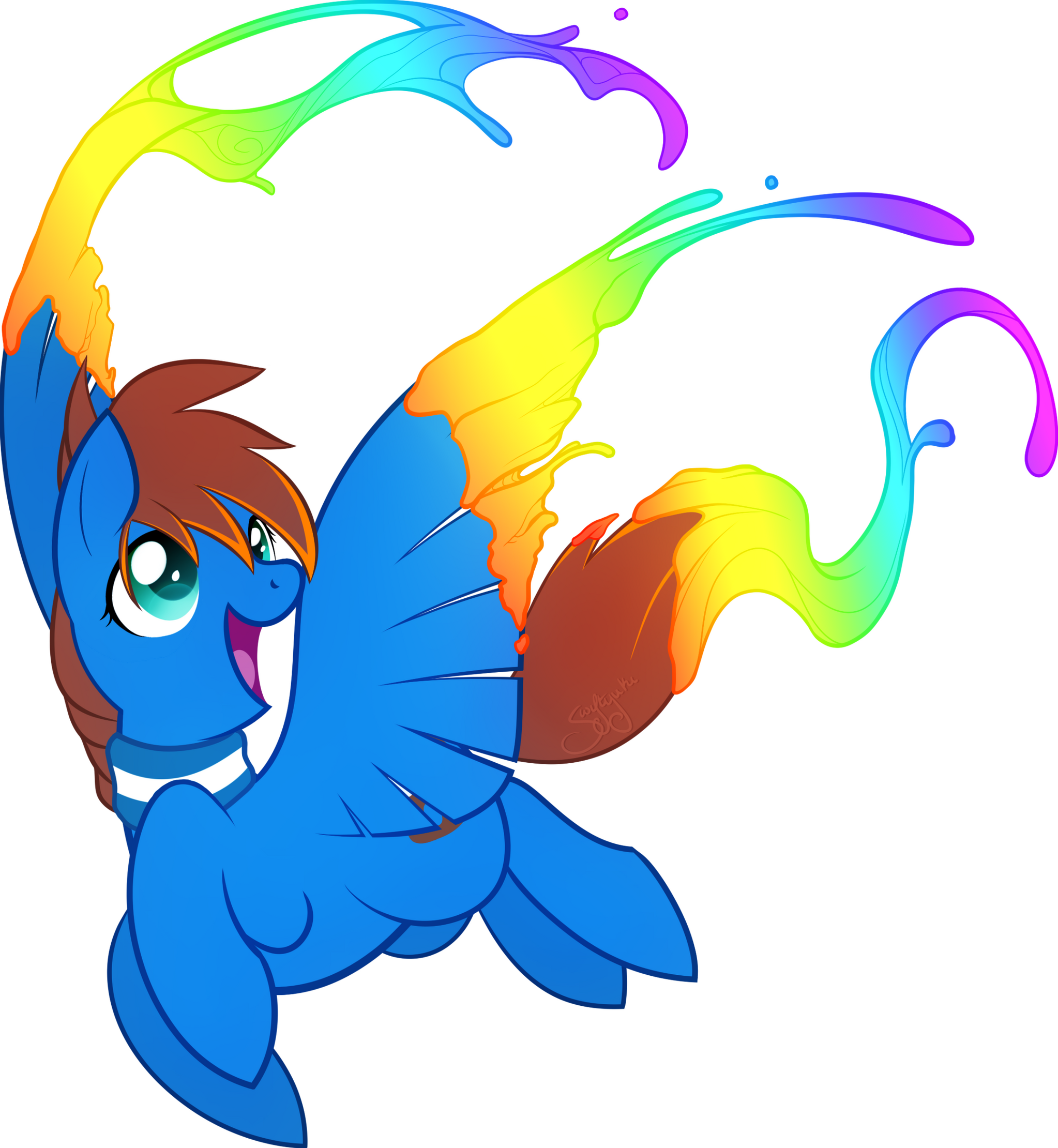 Drawing for BlazeMizu of their OC