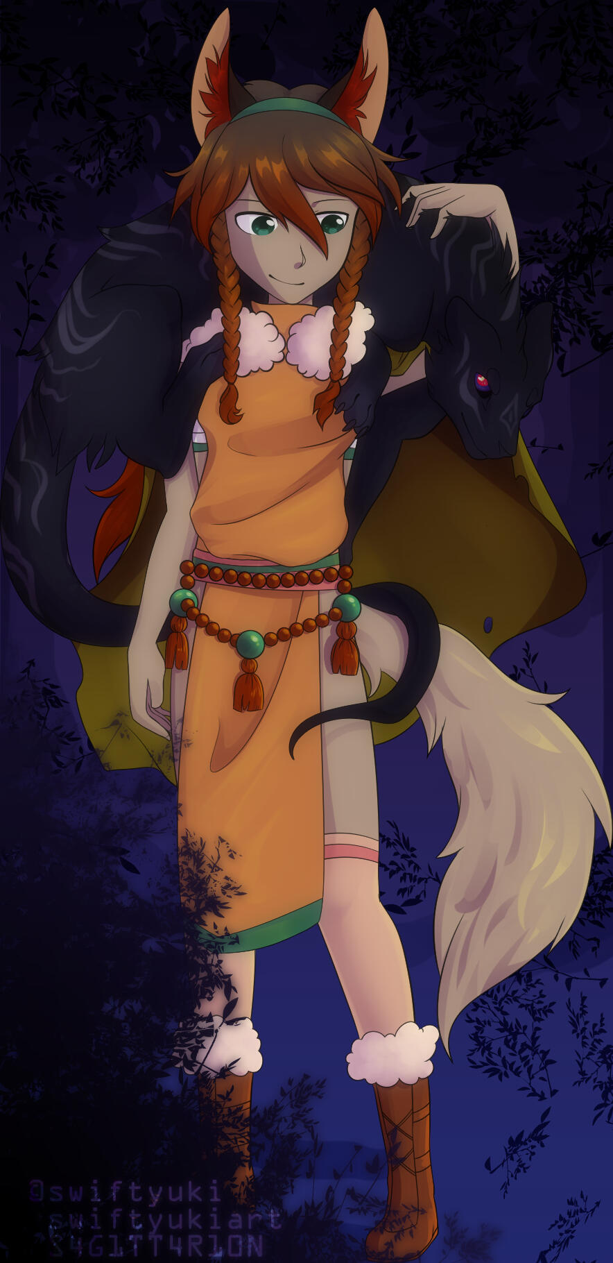 Commission of someone's OC, Tayssi