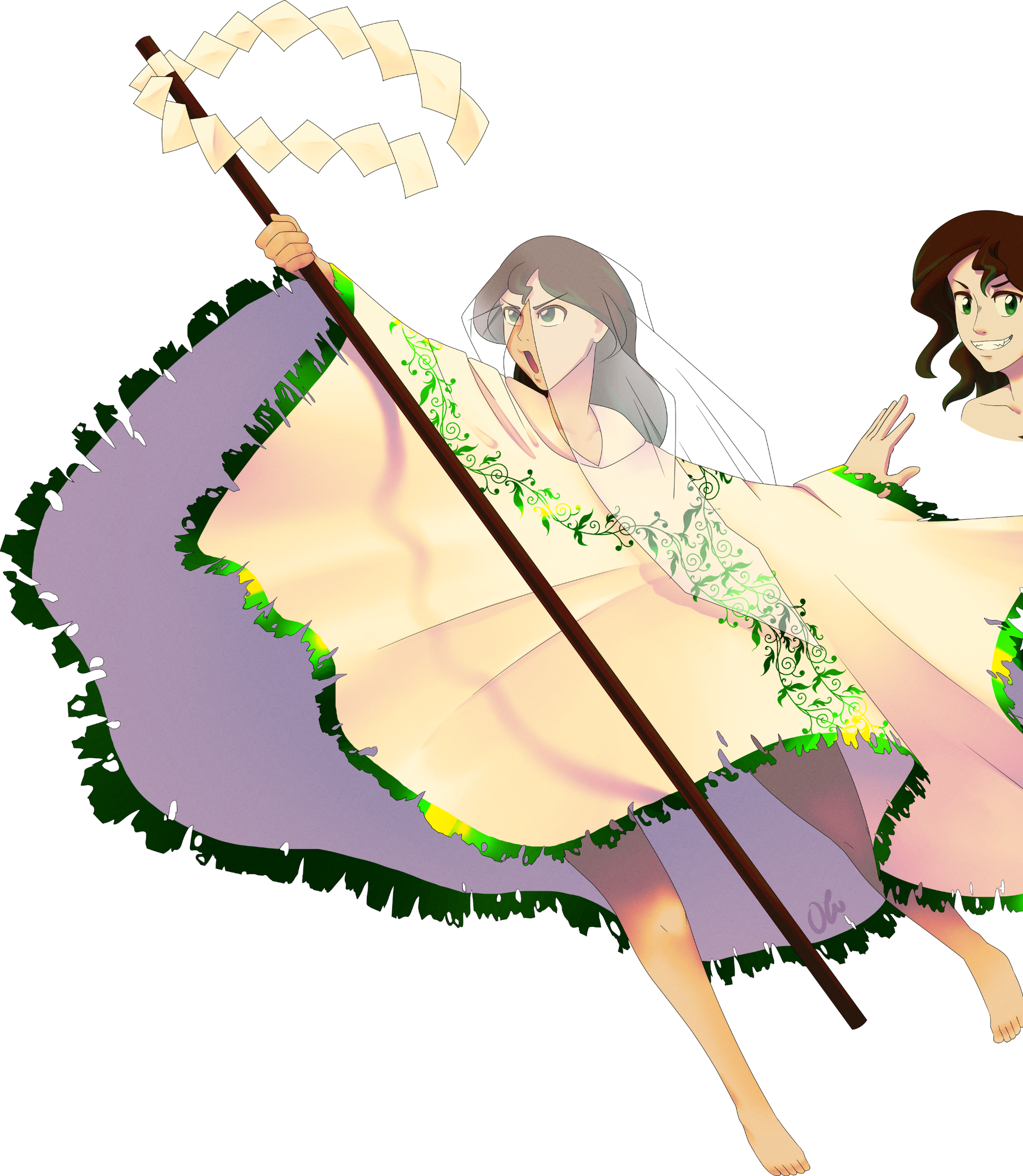 Character concept for necrosomatic of Palla