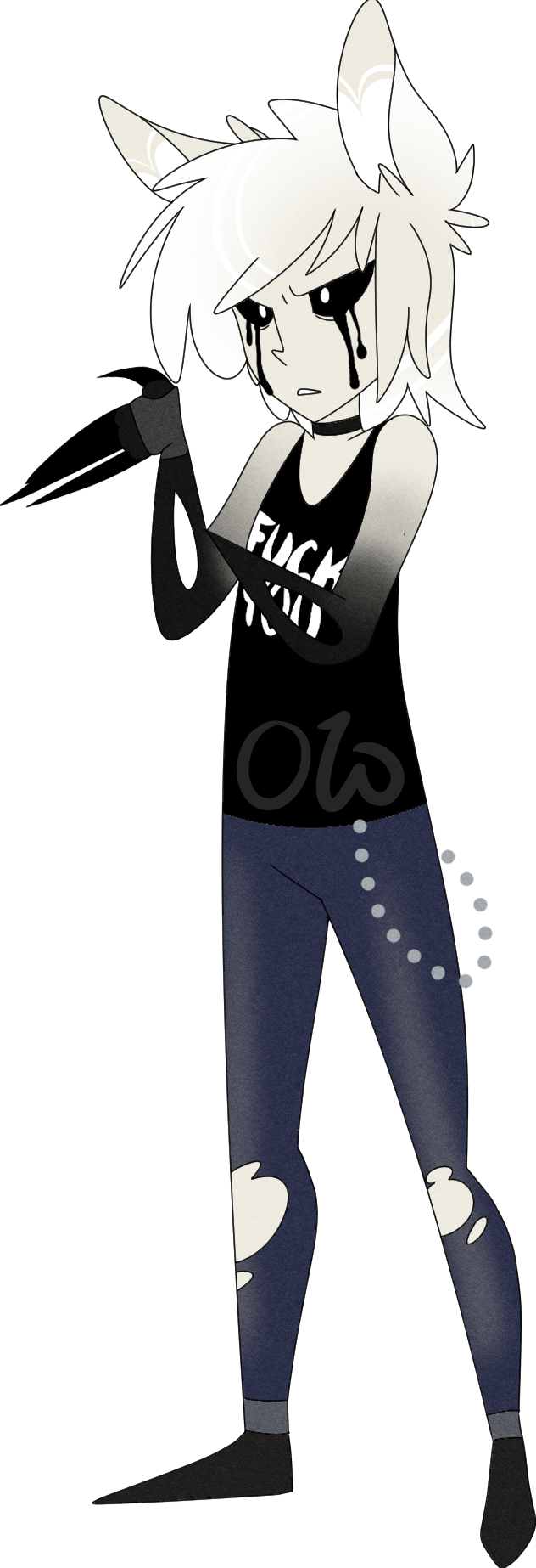 FoolishSparky as a Hazbin Hotel character