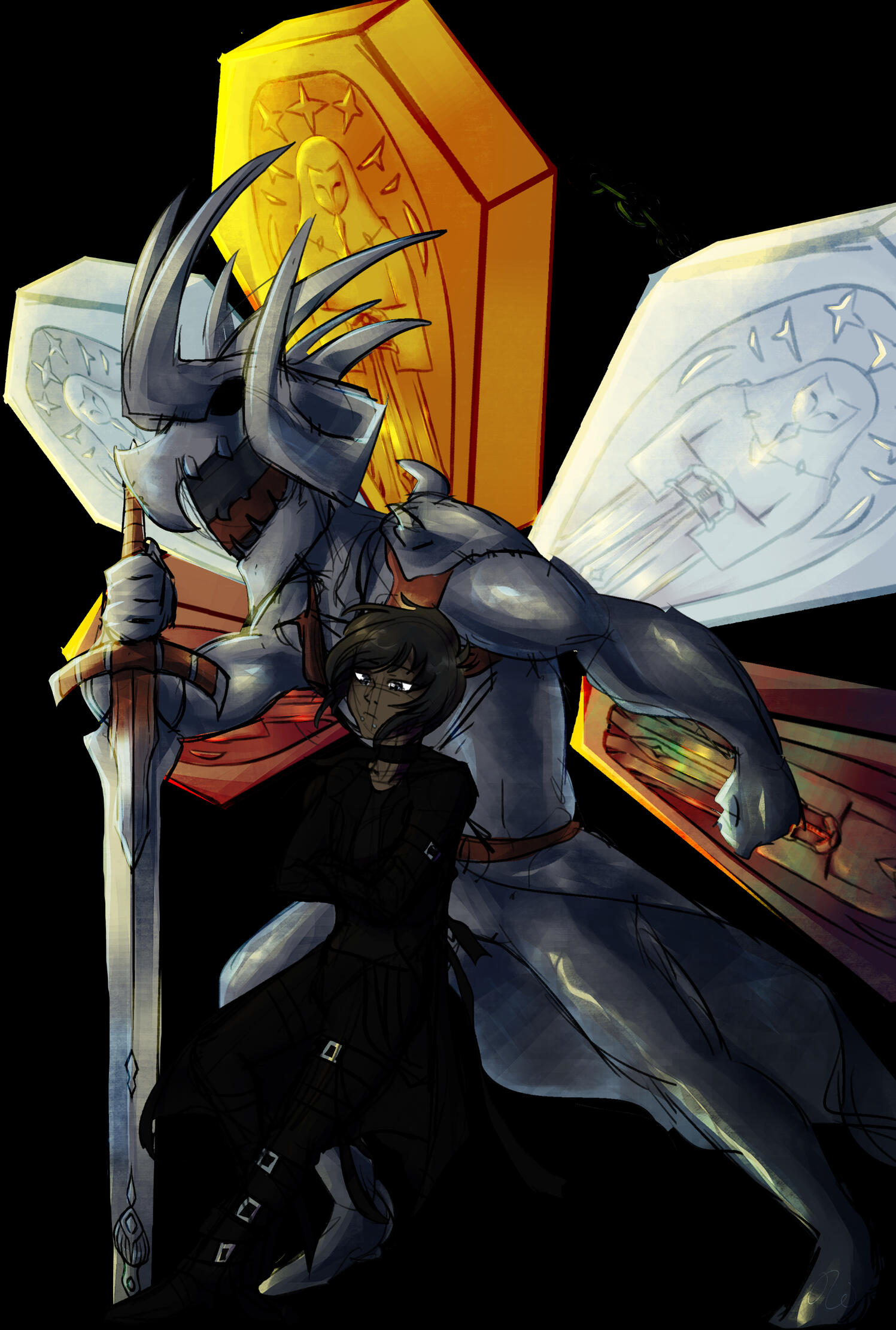 Patreon reward for necrosomatic of Occam using his ultimate jutsu