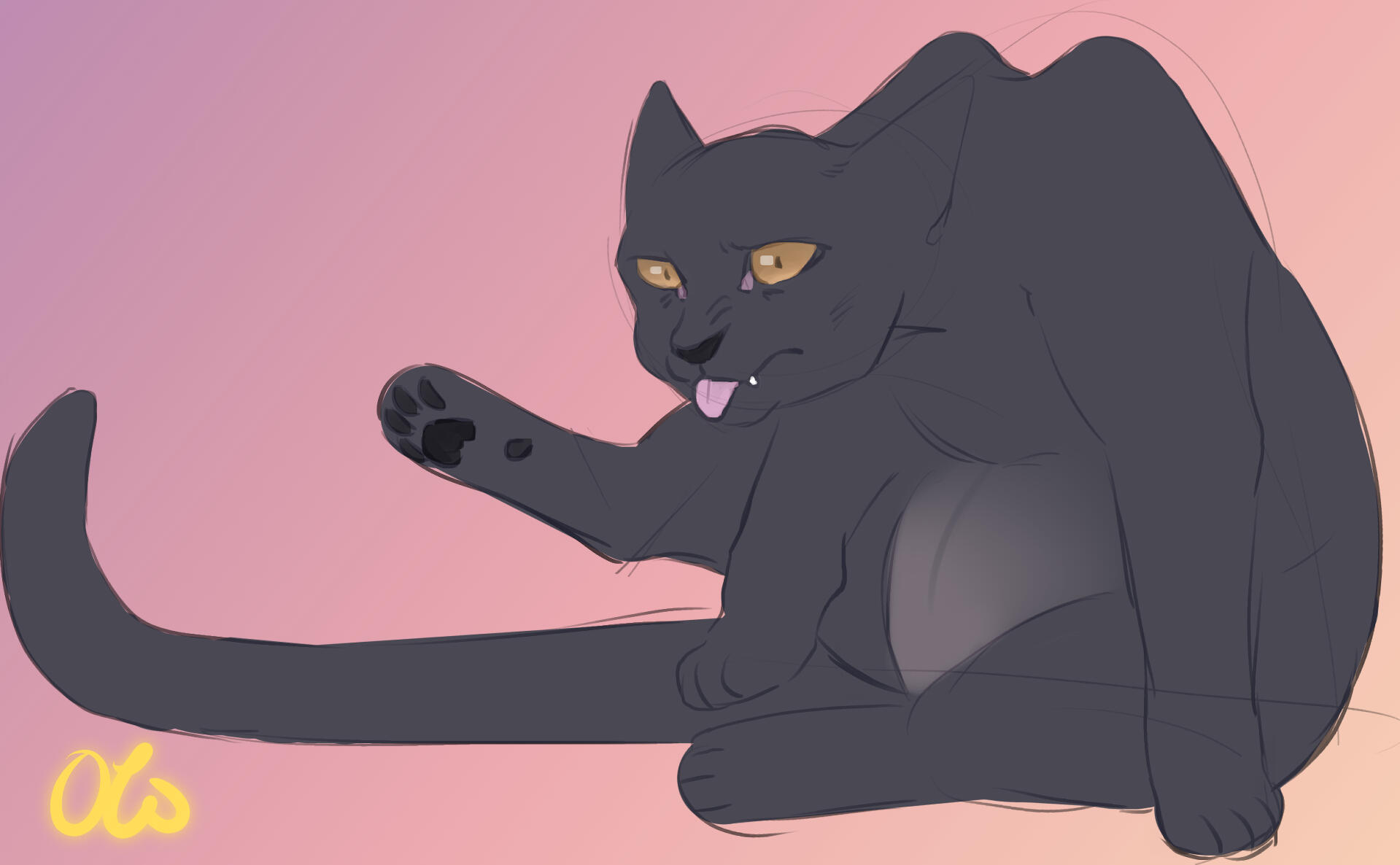 Patreon reward for Spiders of a cat