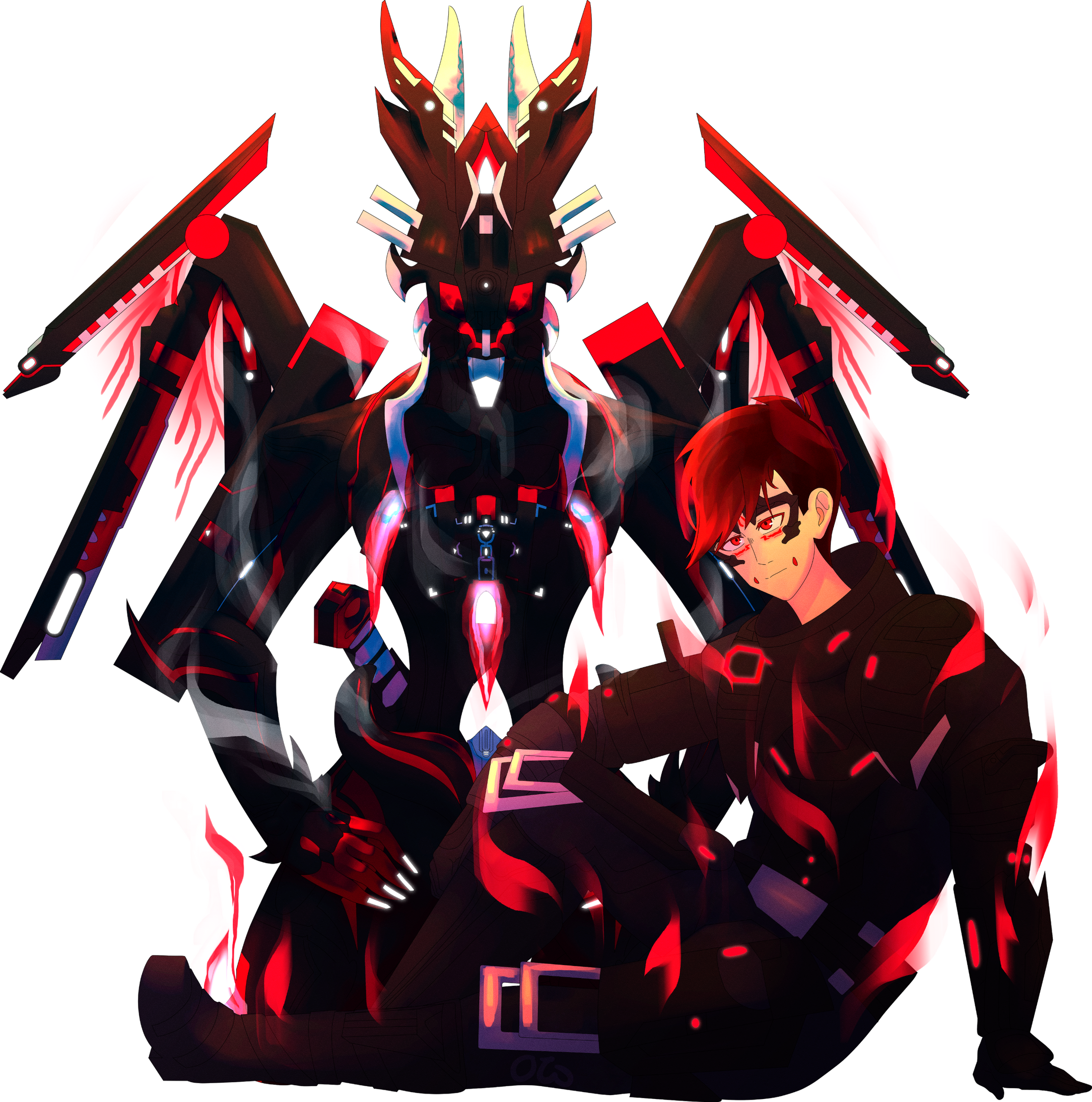 Commission for KingTiger99 of his Nekros and operator