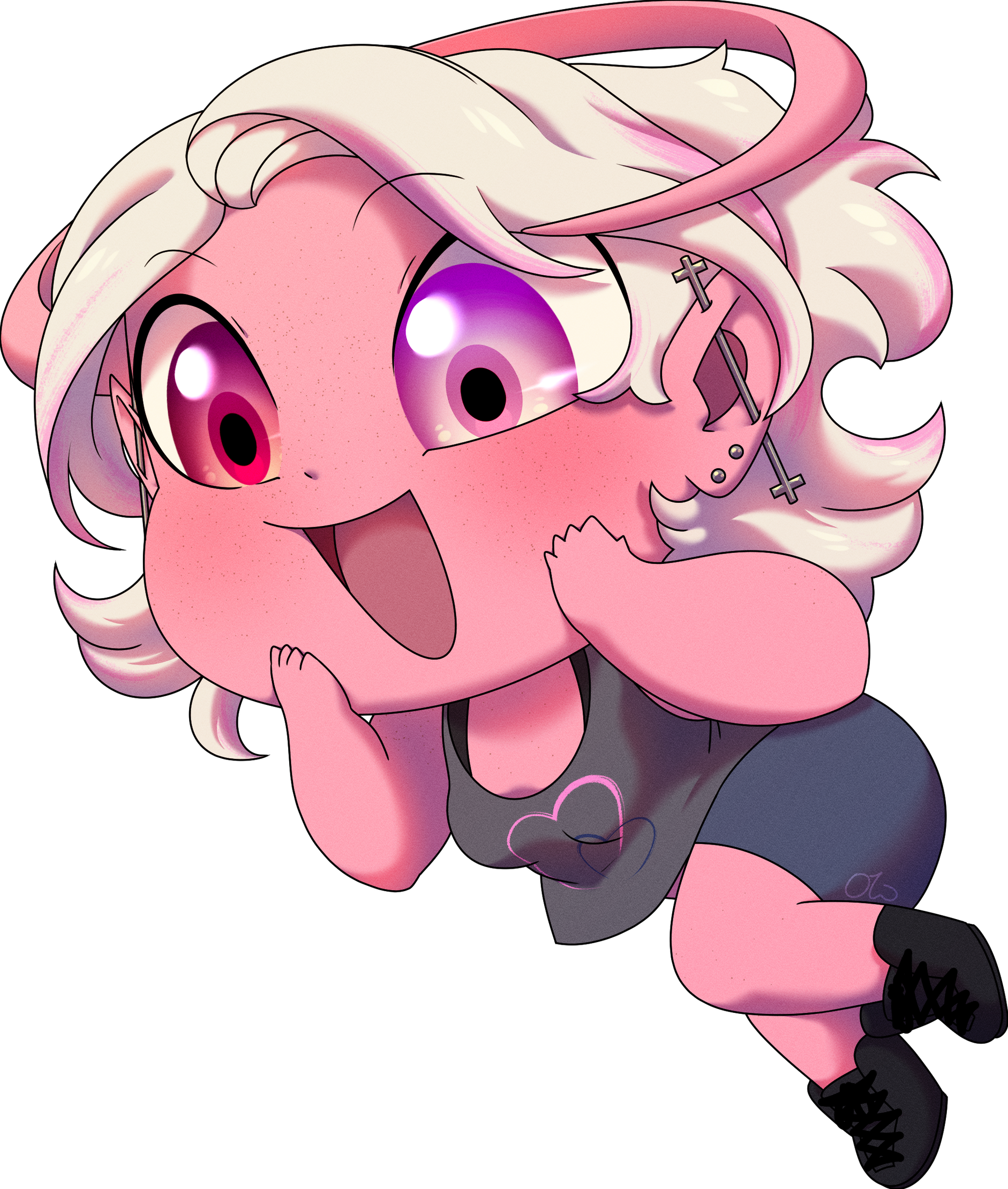 Commission for Zakiyoshi of their sona in a chibi