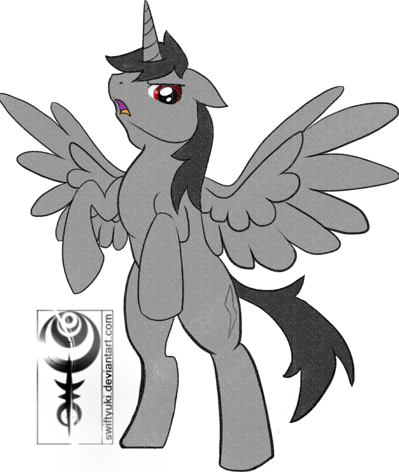 A gift art of someone&#39;s ponysona