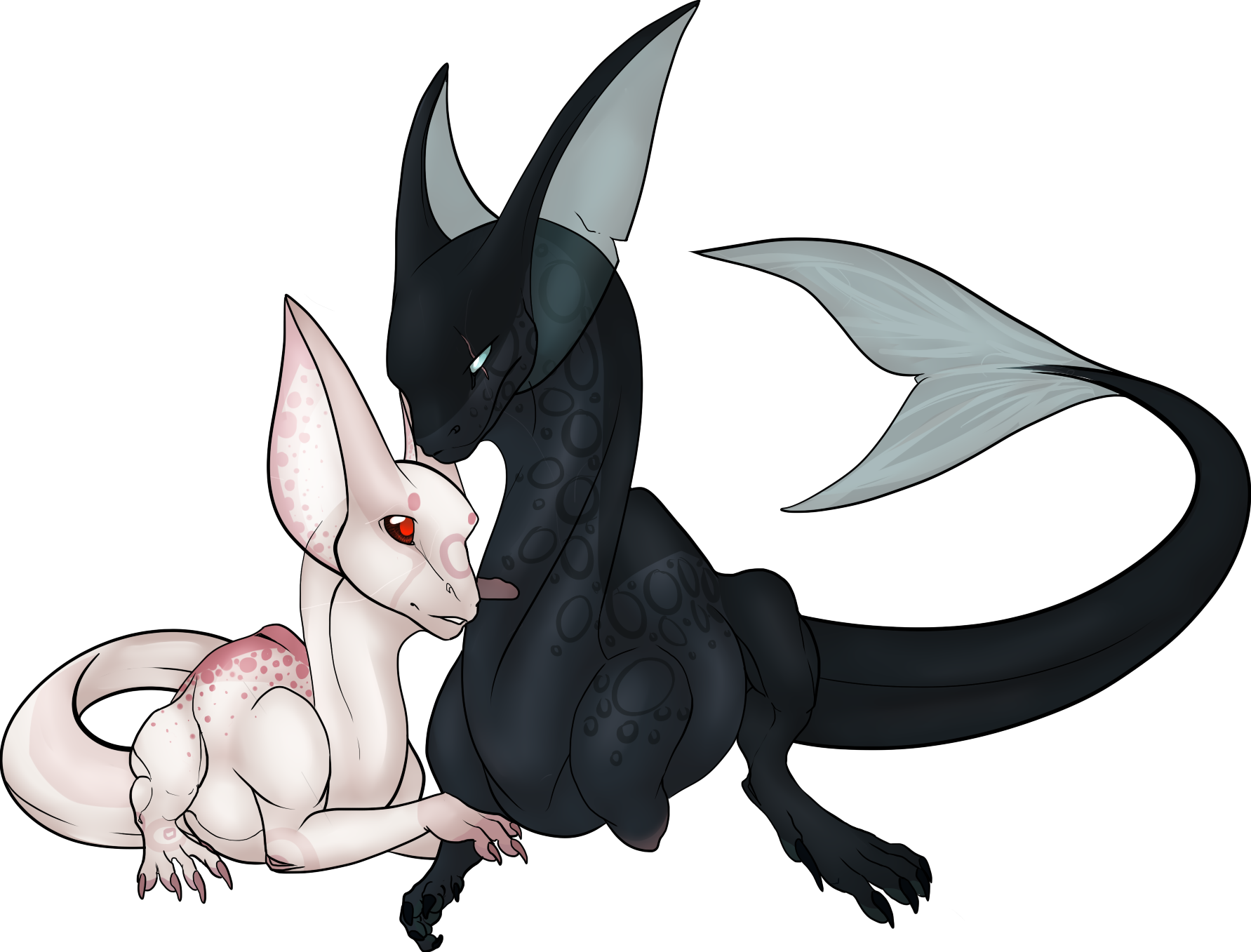 Commission of someone's OC pairing