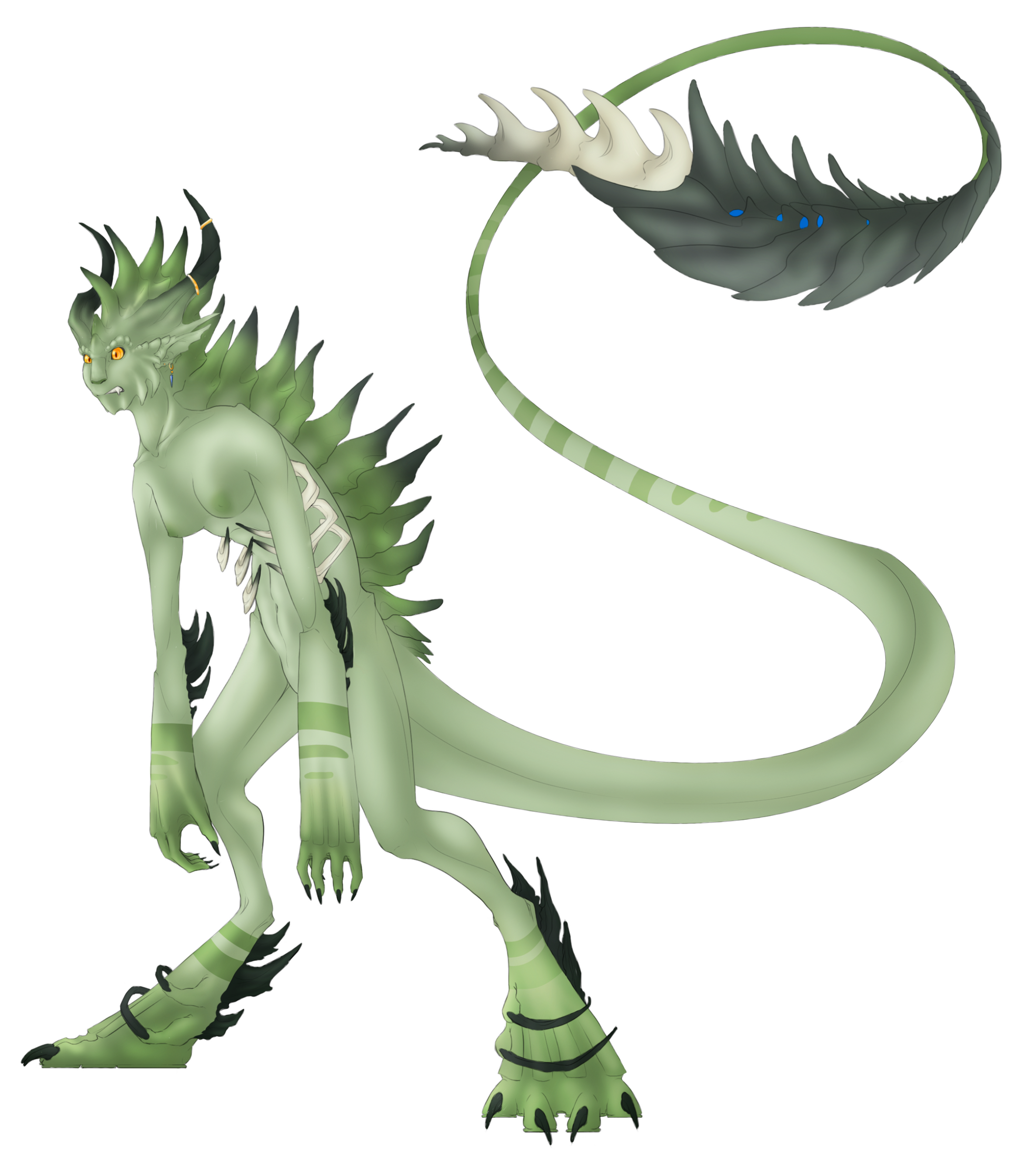 A demon OC named Shnir